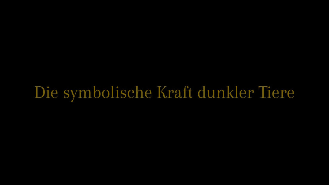 Die symbolische Kraft dunkler Tiere. Wo Bedeutung entsteht