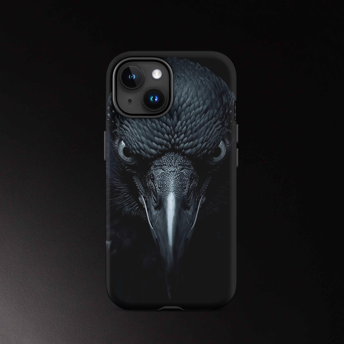 Raben Handyhülle iPhone 15 mit minimalistischem Design
